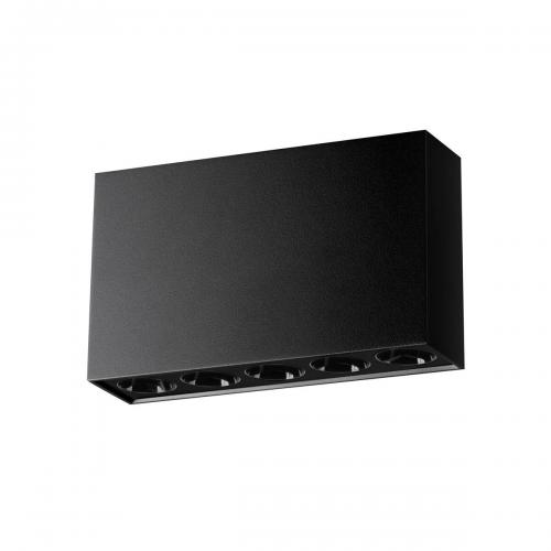 SOLLUX - LED Плафон SOLE SL.1212 черно 4000K 11W IP20
