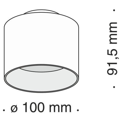 MAYTONI - Ceiling Lamp Planet C009CW-L12B 