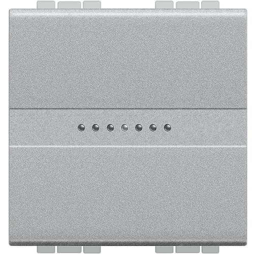 BTICINO - NT4051M2AN one-way switch 1P 10 AX 250 Vac - axial automatic terminal 2 module - tech