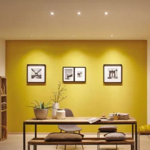 PAULMANN - Луна 93468 LED recessed light 3-Step-Dim Nova pivoting round 84mm 50°✴GU10 6.5W⚡460lm ⚡230V⚡dimmable ⚡2700K✴Полиран алуминий 