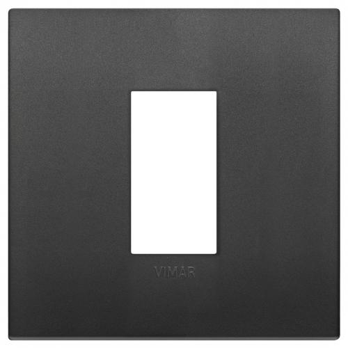 VIMAR - 19641.71 - Classic plate 1M technopolymer black