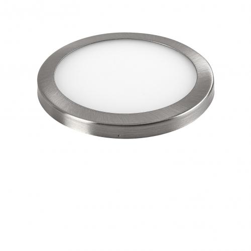 RABALUX - LED Димируемо осветление за шкаф 3бр. х Ø8cm  78043  SOCAVI ⚡ LED 3W ⚡ 100lm ⚡ 4000К ⚡ 230V ⚡ IP20 ✴ Сребрист/Бял