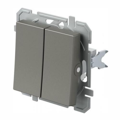 TEM - Double button color Titanium Logiq SQ51TIXO