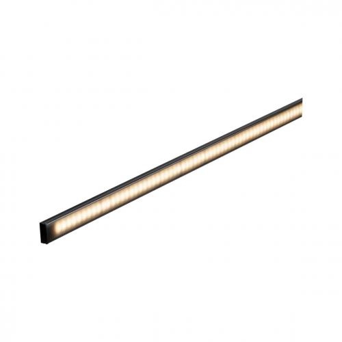 PAULMANN - Профил за LED Лента  2м.  70521  LED Strip Profile Base Black Diffuser 2m✴Черен