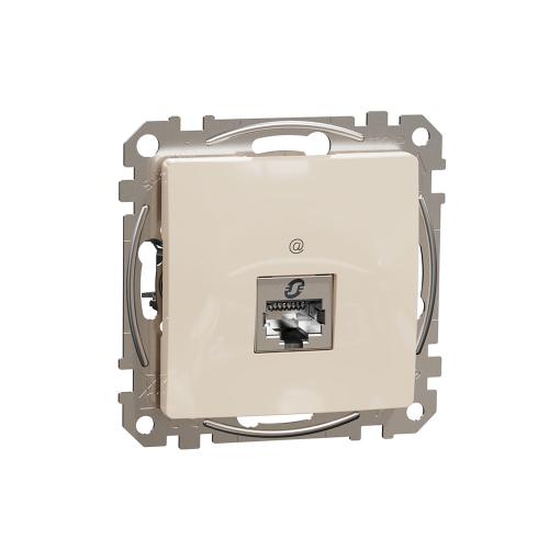 SCHNEIDER ELECTRIC - SDD112466S Sedna Design & Elements - CAT 6A STP, RJ45, beige