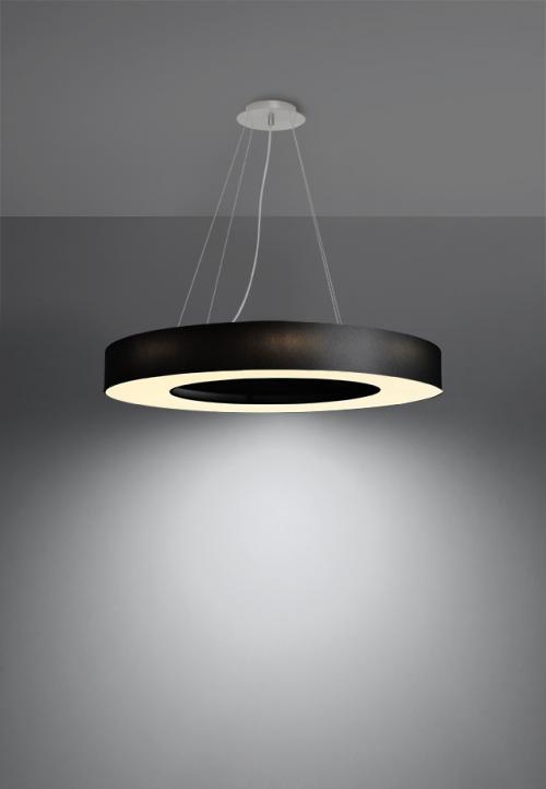 SOLLUX - Pendant lamp SATURNO SLIM 70 6x60W SL.0754