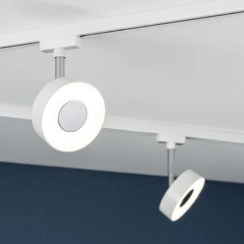 PAULMANN - LED  Спот за шини 95588  URail  Circle single spot  - бял