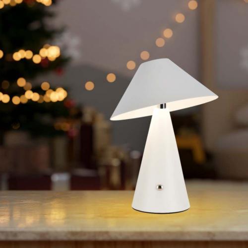 V-TAC - LED Настолна Лампа наклонена 1800mAh Батерия 180 x 240 3 в 1 бяло Тяло SKU: 7947