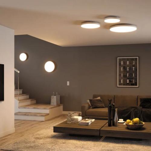 PAULMANN - 79894  LED Panel Velora rund 600mm◼38W◼3650lm◼White Switch✴White