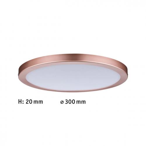 PAULMANN - 70872  LED Panel Atria round 300mm◾16W ◾1450lm◾2700K◾dimmable✴rose gold