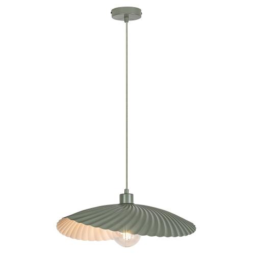 RABALUX - Пендел  Ø47, В:120 см.   72056  BRIDGET ⚡ E27 ⚡ 1 x MAX 40W ⚡ 230V ⚡ IP20 ✴ Зелен метал 