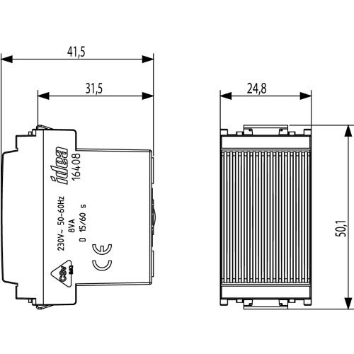 VIMAR - 16408.B - 230V 50-60HZ buzzer white