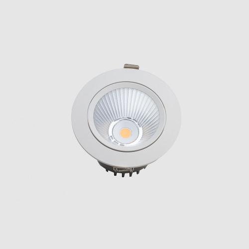 POLARIS LIGHTING - LED DOWNLIGHT TORPEDO AJ Ø140/H115mm 20W 3000K 2000lm 30° White 1046-20