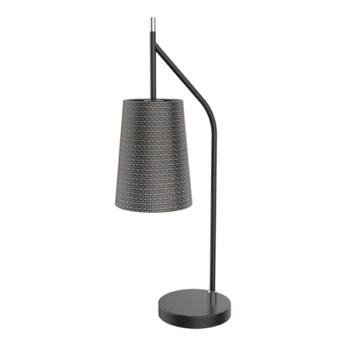 ELMARK - THERA НАСТОЛНА ЛАМПА 1ХЕ14 ЧЕРЕН/ХРОМ - 955THERA1T/BL