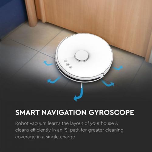 V-TAC - SMART Прахосмукачка Лазерна SKU: 7933