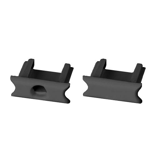 ULTRALUX - APN207KT Set of end caps for aluminium profile APN207
