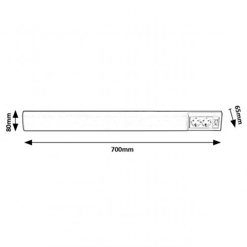 RABALUX - LED cabinet light BATH2 78065 15W 1350lm