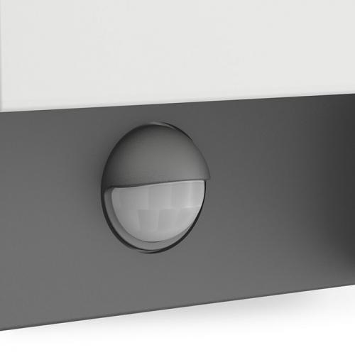 PHILIPS - Фасаден аплик със сензор  IP44 Arbour IR 16461/93/P3  4000K