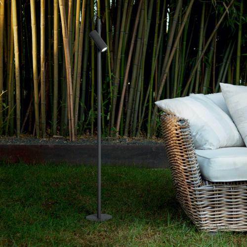 IDEAL LUX - Градински стълб 269252 HUB PT BIG BIANCO 4000K