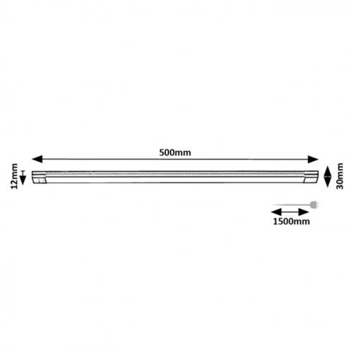 RABALUX - Wall lamp whit motion sensor HANSON 78026 LED 8W 570lm 3000K 