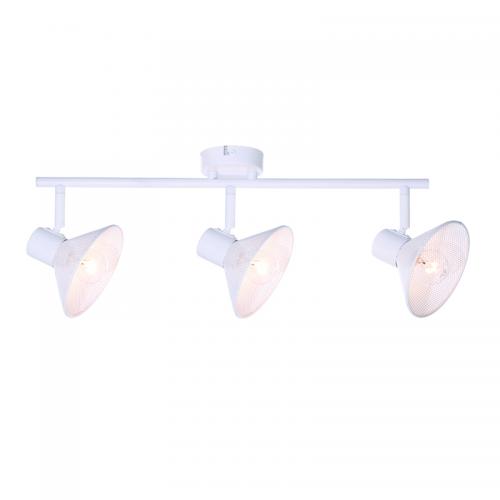 ACA LIGHTING - Wall luminaire   TNK2833SW   WALL MOUNTED 3ΧΕ14 PALOMA WHITE METAL 53X13X19CM
