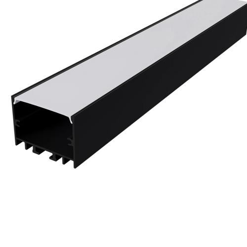 ACA LIGHTING - P217UB CORA Black profile with opal diffuser 2m