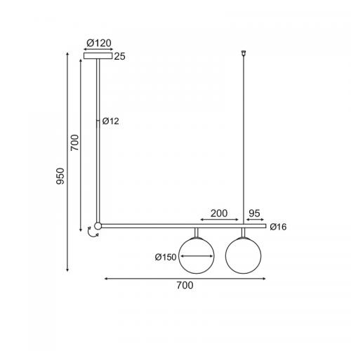 ACA LIGHTING - V360502P