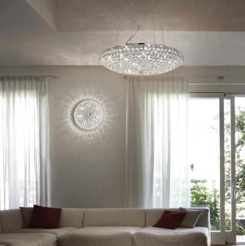 IDEAL LUX - Полилей    KING SP12   Cromo  088013
