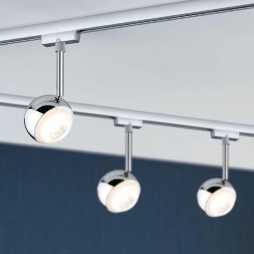 PAULMANN -  954550 URail LED Spot Capsule II⏺ 6W  dimmable⏺chrome matt