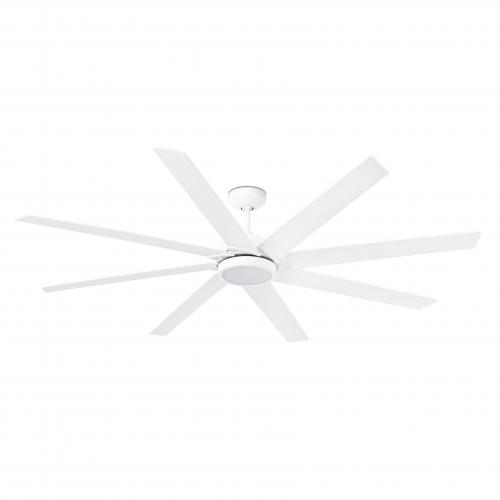 FARO - CENTURY LED White ceiling fan with DC motor 33553WP