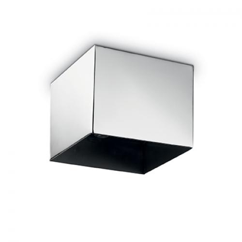 IDEAL LUX - ceiling cup ROSONE METALLO 5 LUCI SQUARE Nero 138084