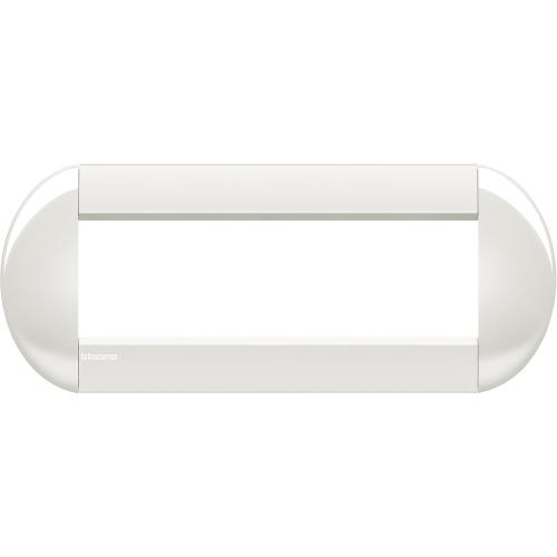 BTICINO - LNB4807BI Рамка 7М White Neutral  елипсовидна Livinglight