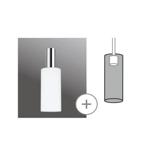 PAULMANN - Абажур 95606   URail shade Raja 2Easy 100mm ⏺Opal