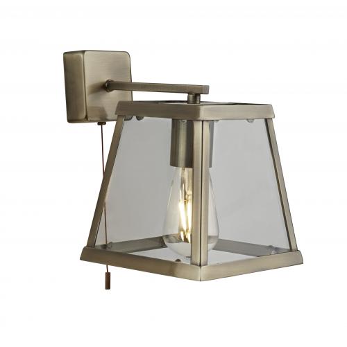 SEARCHLIGHT -  4611AB Voyager 1lt Wall Light - Ab 