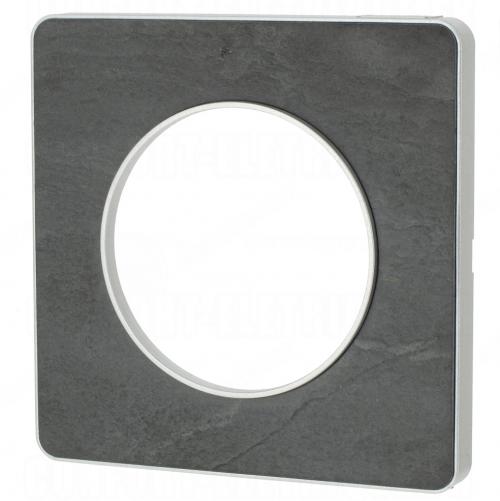 SCHNEIDER ELECTRIC - S530802V Odace Touch aluminium декоративна рамка камък