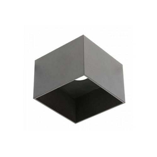 GTV Lighting - Луна за външен монтаж черна квадрат SAKURA О.М. max. 20W IP20 GU10 OS-SAKES111KW-00