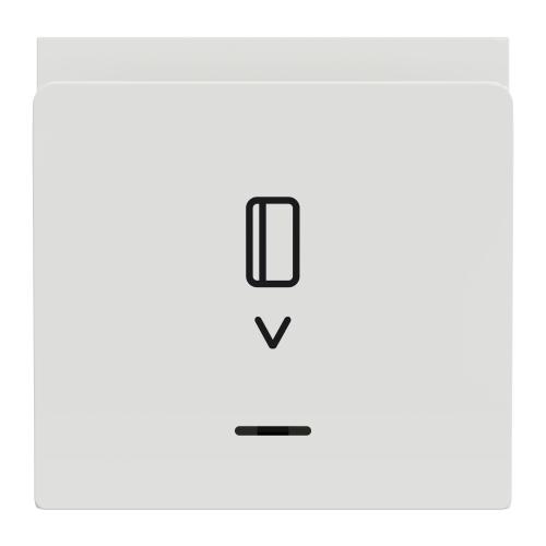 SCHNEIDER ELECTRIC - Ключ-карта 8А 2 модула бял New Unica  NU354018