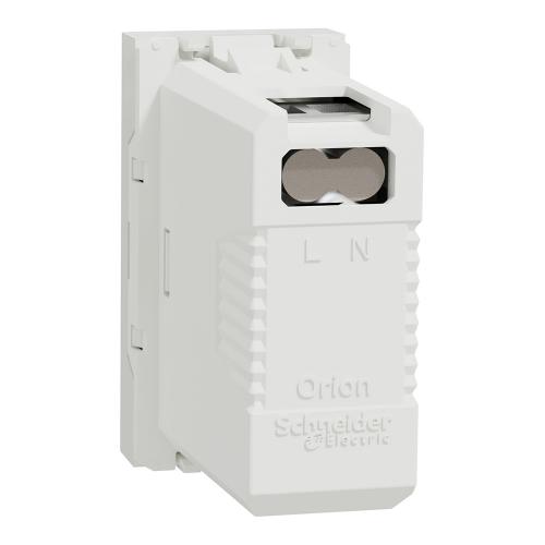 SCHNEIDER ELECTRIC - NU342818 single USB Type A  5V 2.4A white 1 module