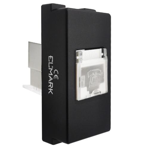 ELMARK - 27012 - PHONE SOCKET ANTHRACITE LECCE 