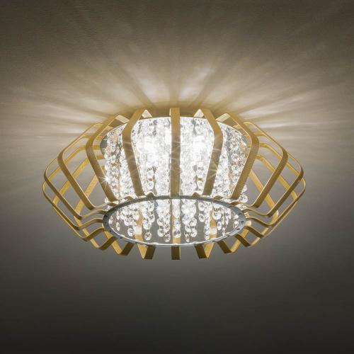 INCANTI - Плафон RENEE  IRN C5 11 PL 25W LED GOLD
