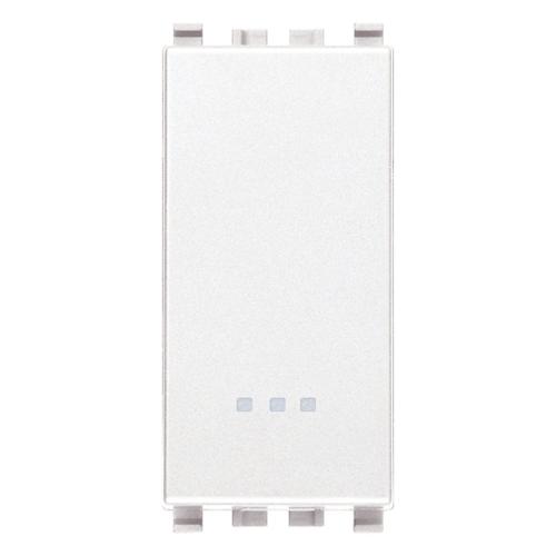 VIMAR - 20010.B - 1P NC 10A push button white