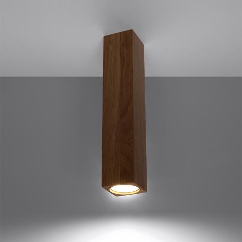 SOLLUX - Downlight for surface mounting KEKE 30 oak SL.1041