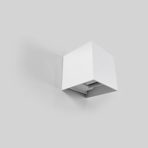 POLARIS LIGHTING - BLAST LED WALL LAMP 100/100mm 2x5W 900lm 3000K 0°-90° IP65 White 6237