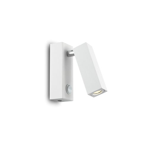 IDEAL LUX - Аплик  PAGE AP1 SQUARE Bianco  142258