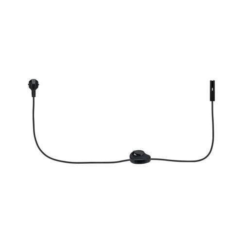 PAULMANN - Cable with switch  95660  URail   2m max. 1000W Black matt