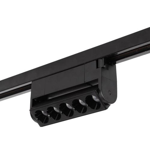 VIVALUX - ЛИНЕЙНО LED ТЯЛО ЗА РЕЛСОВ МОНТАЖ CORN 12W ЧЕРЕН 3000K VIV004835 