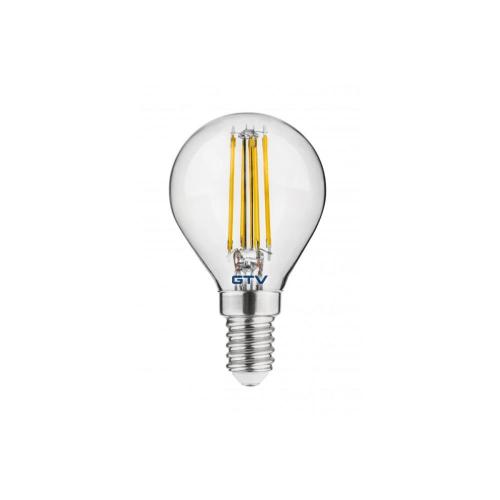 GTV Lighting - LD-G45FL4-30 LED крушка 4W E14 3000K AC220-240V 360° 400lm