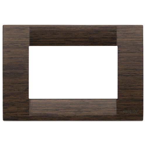 VIMAR - 16733.56 - Classica plate 3M wood wengé