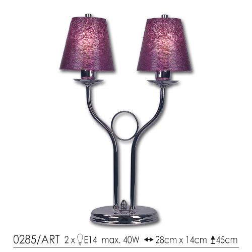 LIS LIGHTING - Retro Art 0285 H29 silver