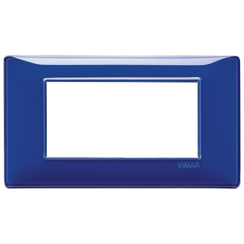 VIMAR - 14654.50 - Plate 4M Reflex sapphire